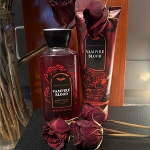 Bath & Body Works Vampire Blood Body Care Duo